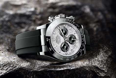 rolex daytona meteorite panda|Rolex daytona cosmograph white gold.